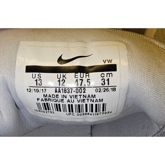 Men's Nike Roshe G Next Nature Mesh Spikeless Golf Shoes size 13 UPC AA1837-002 - Picture 5 of 5